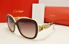 Окуляри Cartier Panthere 718 Brown-Beige купити, ціна 2 280 грн, Фото 17