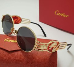 Окуляри Cartier 2156 Black Gold купити, ціна 580 грн, Фото 18