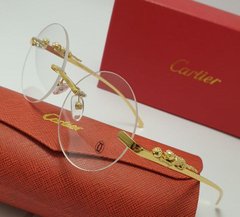 Окуляри Cartier 331665 с прозрачными стеклами купити, ціна 625 грн, Фото 16
