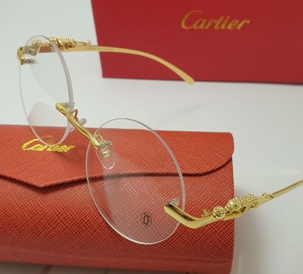 Окуляри Cartier 331665 с прозрачными стеклами купити, ціна 625 грн, Фото 46