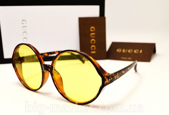 Окуляри Gucci 17154 Leo Yellow купити, ціна 558 грн, Фото 33