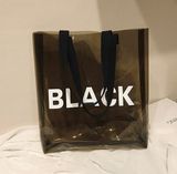 Силиконовая сумка шоппер черная Black (591846261643)