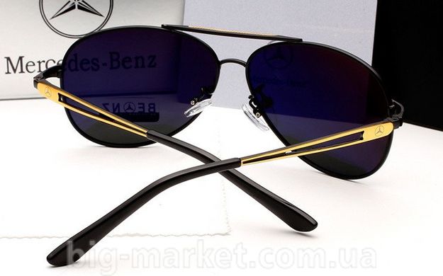 Окуляри Mercedes Benz 612 Black-Gold купити, ціна 889 грн, Фото 23
