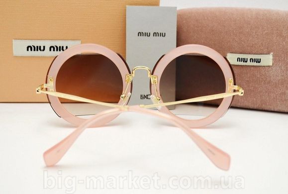 Окуляри Miu Miu Reveal Evolution SMU 06 S Pink купити, ціна 2 800 грн, Фото 55