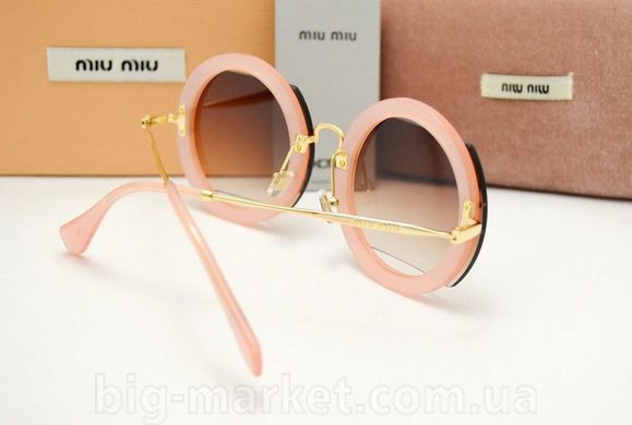 Окуляри Miu Miu Reveal Evolution SMU 06 S Pink купити, ціна 2 800 грн, Фото 45