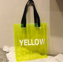 Силиконовая сумка шоппер желтая Yellow (591846261643) купить, цена 302 грн, Фото 14