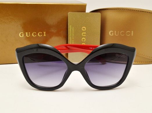 Окуляри Gucci 11065 Black-red купити, ціна 585 грн, Фото 24