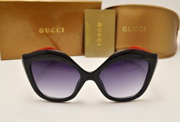 Окуляри Gucci 11065 Black-red купити, ціна 585 грн, Фото 14
