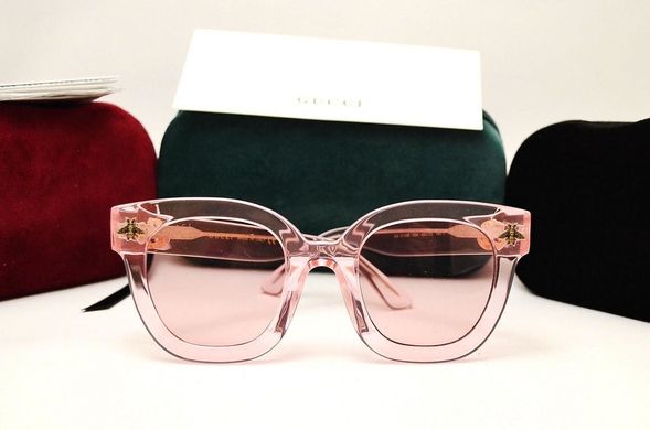 Окуляри Gucci GG 00116 LUX Pink купити, ціна 2 800 грн, Фото 45