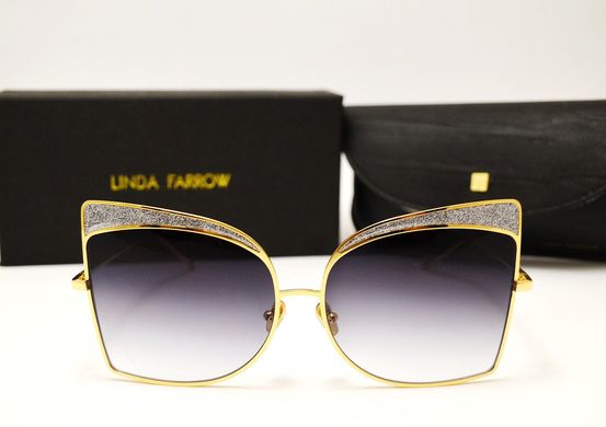 Очки Linda Farrow LF 813 Lux Gray купить, цена 2 800 грн, Фото 14