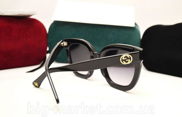 Очки Gucci GG 00116 LUX Black купить, цена 2 800 грн, Фото 24