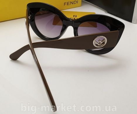 Очки Fendi 0306 Black-Brown купить, цена 570 грн, Фото 35