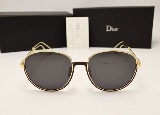 Окуляри Dior CD 658 Gold-Black купити, ціна 900 грн, Фото 26