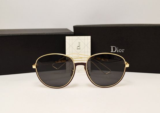 Окуляри Dior CD 658 Gold-Black купити, ціна 900 грн, Фото 46