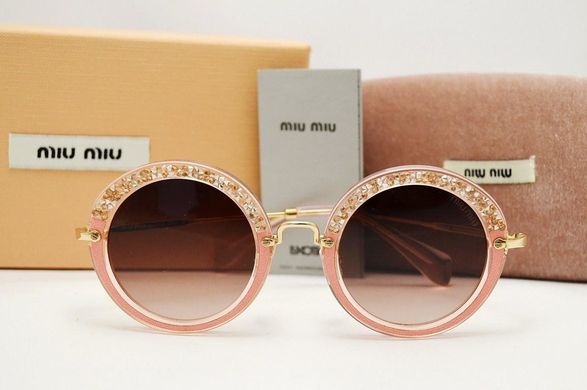 Окуляри Miu Miu SMU 08 R Pink купити, ціна 2 800 грн, Фото 26