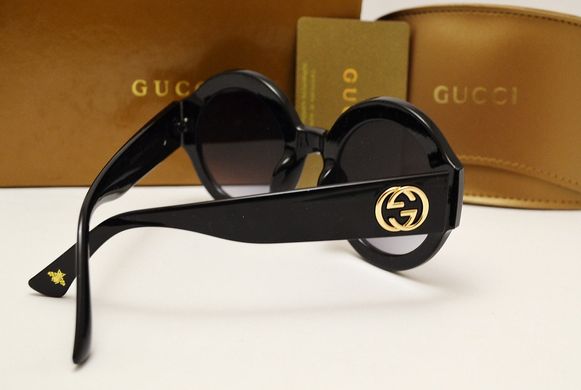 Очки Gucci 0084 Black (copy) купить, цена 590 грн, Фото 24