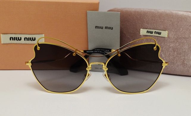 Очки Miu Miu SMU 56 RS 70E-2X1 Gray купить, цена 2 800 грн, Фото 77