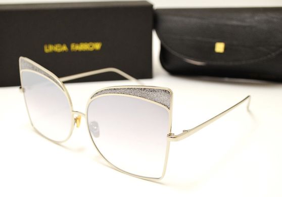 Очки Linda Farrow LF 813 Lux Mirror-Silver купить, цена 2 800 грн, Фото 24