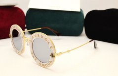 Окуляри Gucci GG 0113S L'Aveugle Par Amour Pearl купити, ціна 2 223 грн, Фото 18