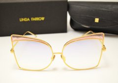Окуляри Linda Farrow LF 813 Lux Pink-Mirror купити, ціна 2 800 грн, Фото 13