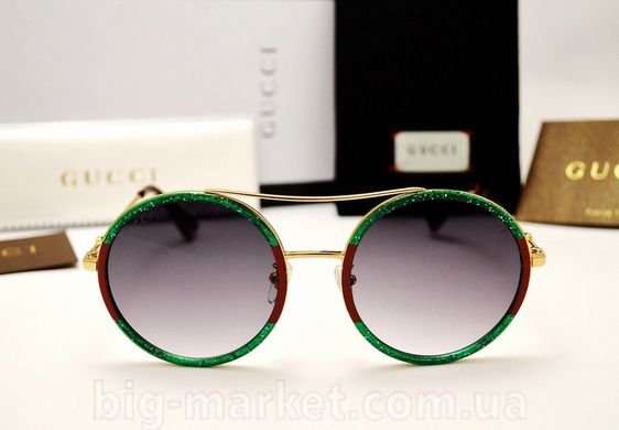 Очки Gucci GG 0061/S LUX Green купить, цена 2 052 грн, Фото 66