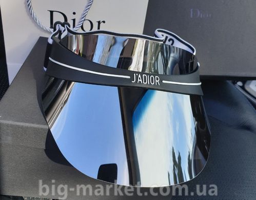 Козырек от солнца Dior Club 1 Visor (зеркально-серый) купить, цена 850 грн, Фото 57