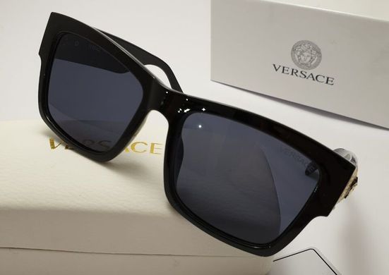 Окуляри Versace 4359 чорні купити, ціна 580 грн, Фото 17