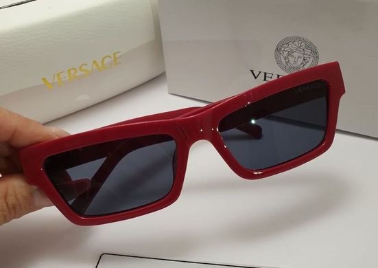 Окуляри Versace 4362 червоні купити, ціна 560 грн, Фото 45