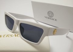 Окуляри Versace 4362 білі купити, ціна 560 грн, Фото 16