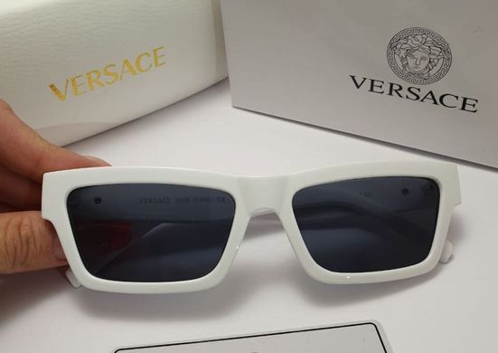 Окуляри Versace 4362 білі купити, ціна 560 грн, Фото 46