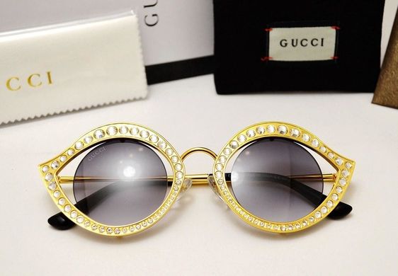 Окуляри Gucci GG 4287/S Gold-Grey купити, ціна 3 876 грн, Фото 66
