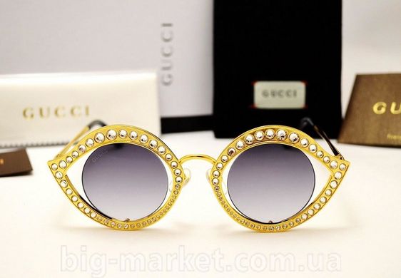 Очки Gucci GG 4287/S Gold-Grey купить, цена 3 876 грн, Фото 26