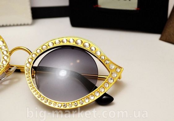 Очки Gucci GG 4287/S Gold-Grey купить, цена 3 876 грн, Фото 46