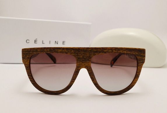 Окуляри Celine CL 41026/S SHADOW Brown-Wood купити, ціна 900 грн, Фото 47