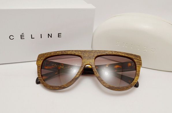 Окуляри Celine CL 41026/S SHADOW Brown-Wood купити, ціна 900 грн, Фото 27