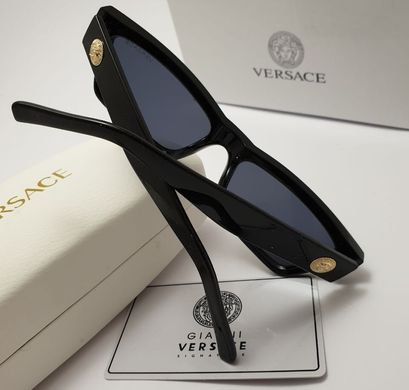 Окуляри Versace 4362 чорні купити, ціна 560 грн, Фото 57