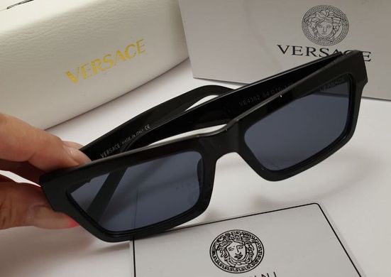Окуляри Versace 4362 чорні купити, ціна 560 грн, Фото 27