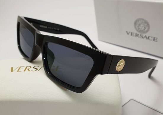 Окуляри Versace 4362 чорні купити, ціна 560 грн, Фото 47