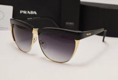 Окуляри Prada SPR 38 PS Black купити, ціна 1 655 грн, Фото 15