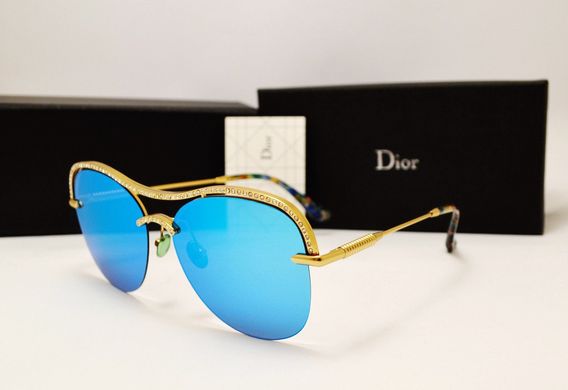 Окуляри Dior SPELTRAL 72 Blue купити, ціна 2 800 грн, Фото 15