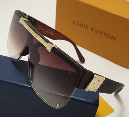 Окуляри Louis Vuitton 1196 Gold-Brown купити, ціна 625 грн, Фото 45