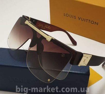 Очки Louis Vuitton 1196 Gold-Brown купить, цена 625 грн, Фото 15