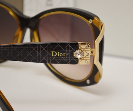 Окуляри Dior D1393 Brown купити, ціна 2 800 грн, Фото 55