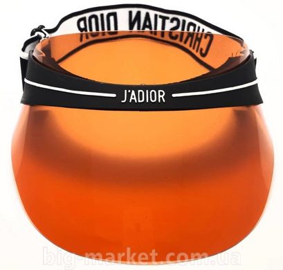 Козырек от солнца Dior Club 1 Visor (оранжевый, красный) купить, цена 850 грн, Фото 14
