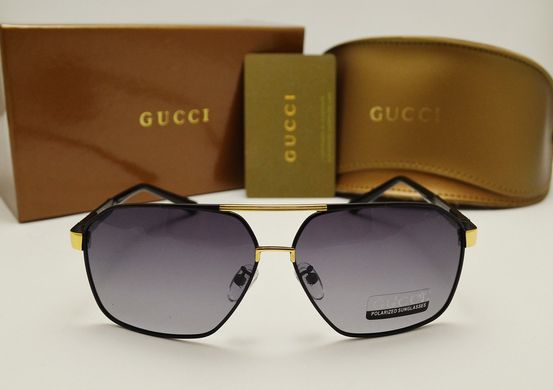 Окуляри Gucci 5023 black-gold купити, ціна 1 100 грн, Фото 45