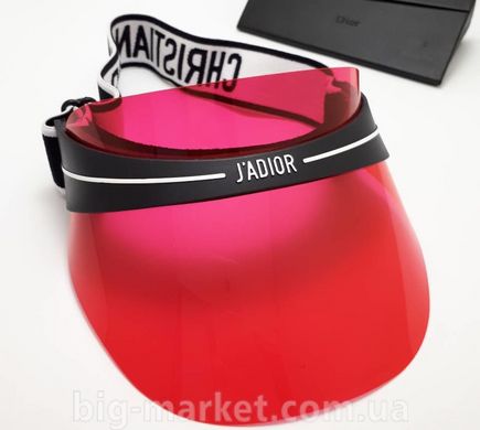 Козирок від сонця Dior Club 1 J'adior Visor (рожевий) купити, ціна 850 грн, Фото 46