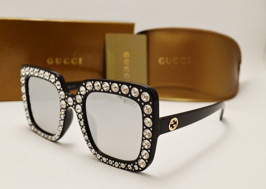 Окуляри Gucci 0148 Black купити, ціна 670 грн, Фото 44