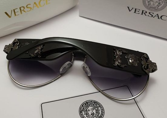 Очки Versace 2150 серые купить, цена 600 грн, Фото 24