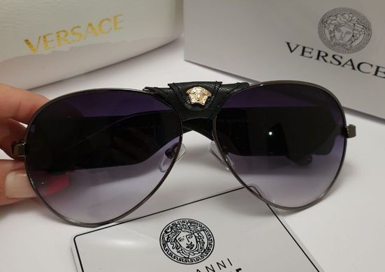 Окуляри Versace 2150 сірі купити, ціна 600 грн, Фото 44