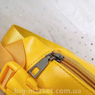 Cумка на пояс желтая бананка (591305360120) купить, цена 258 грн, Фото 918